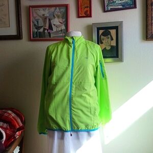 Champion Elite Women's Highlighter Windbreaker/ Track Jacket M
